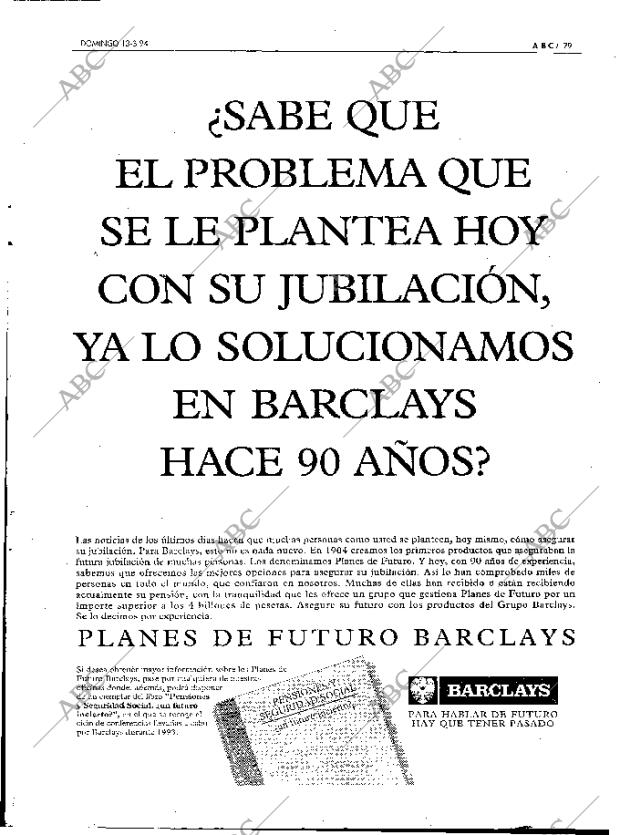 ABC MADRID 13-03-1994 página 79
