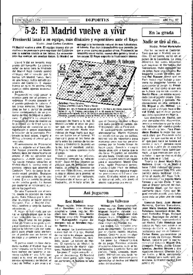 ABC MADRID 13-03-1994 página 97