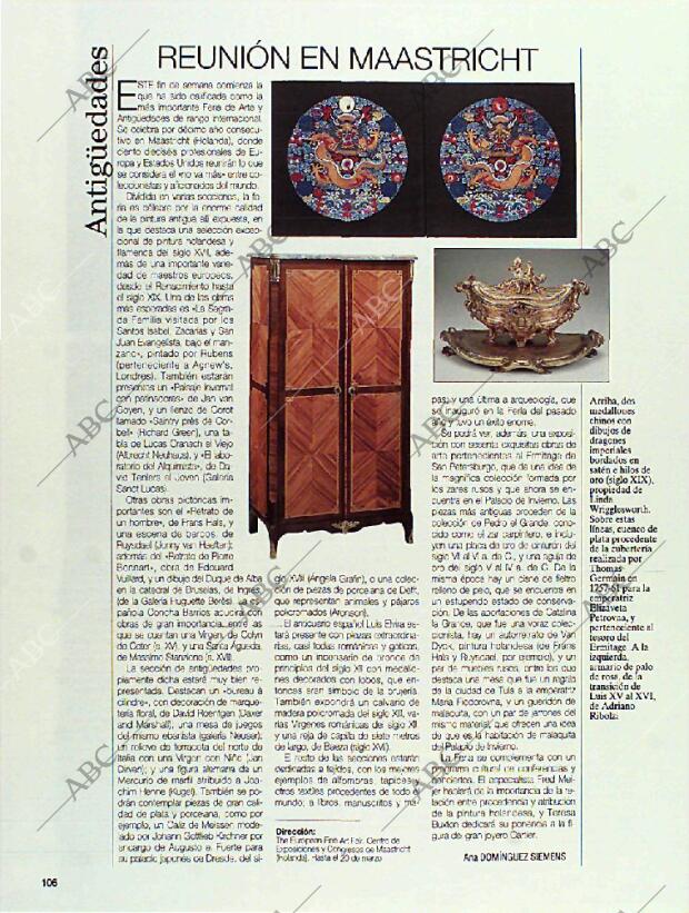 BLANCO Y NEGRO MADRID 13-03-1994 página 106