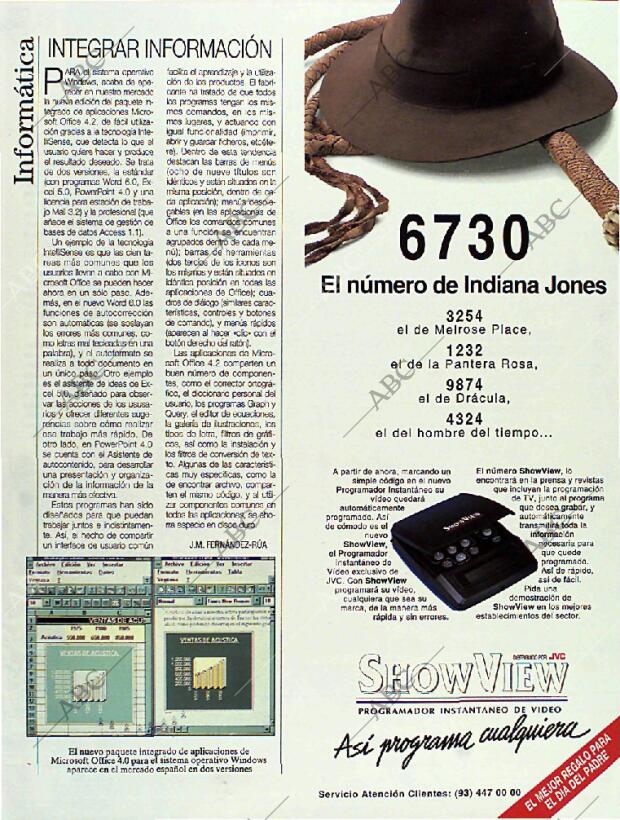 BLANCO Y NEGRO MADRID 13-03-1994 página 107