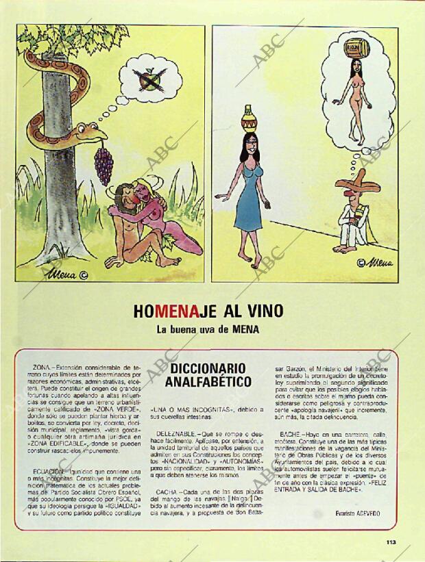 BLANCO Y NEGRO MADRID 13-03-1994 página 113