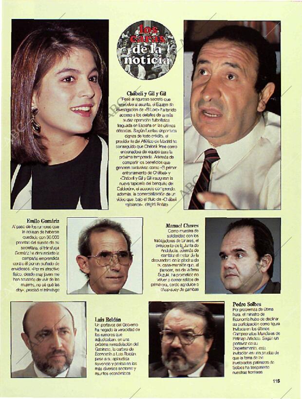 BLANCO Y NEGRO MADRID 13-03-1994 página 115