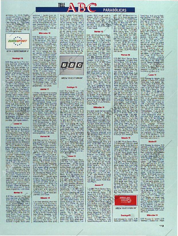 BLANCO Y NEGRO MADRID 13-03-1994 página 119