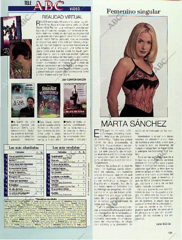 BLANCO Y NEGRO MADRID 13-03-1994 página 121