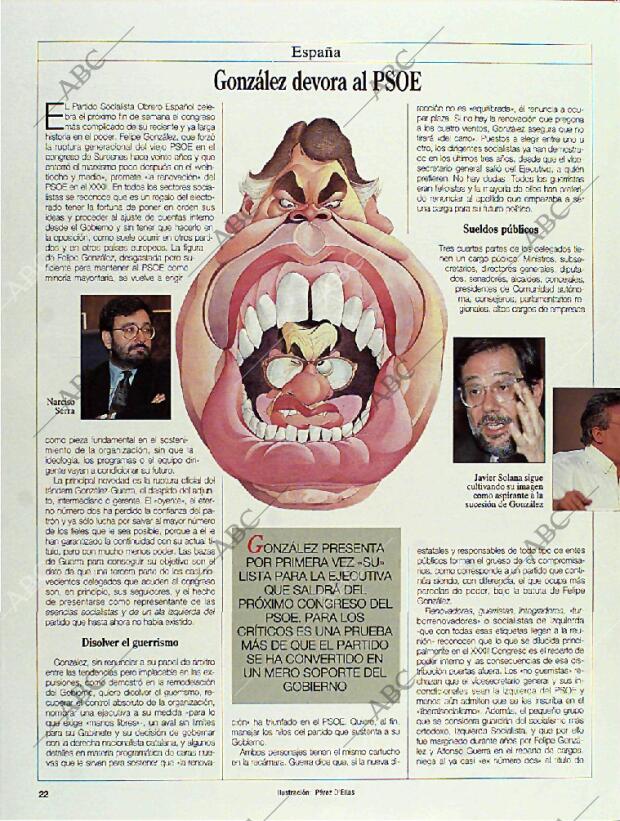 BLANCO Y NEGRO MADRID 13-03-1994 página 22