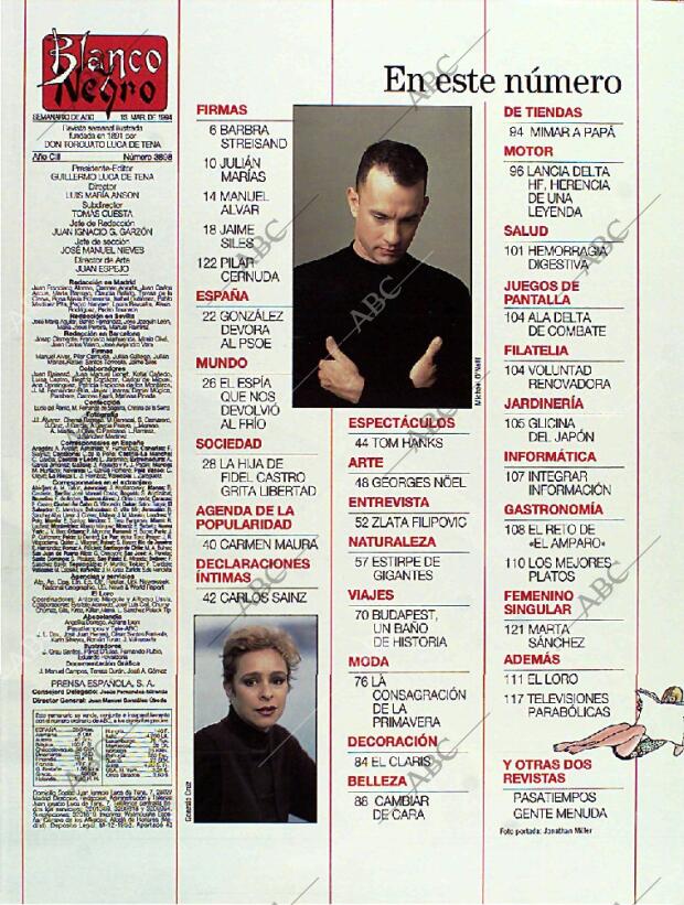 BLANCO Y NEGRO MADRID 13-03-1994 página 3