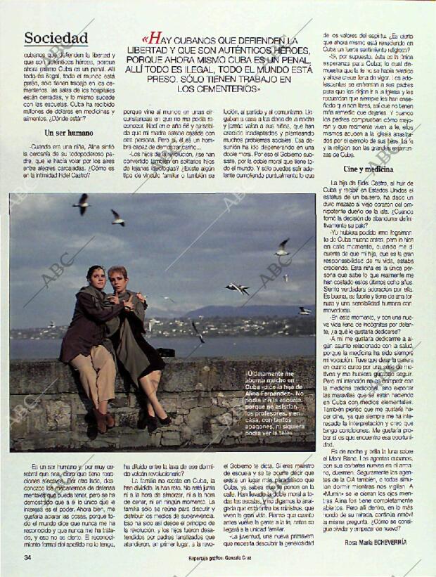 BLANCO Y NEGRO MADRID 13-03-1994 página 34