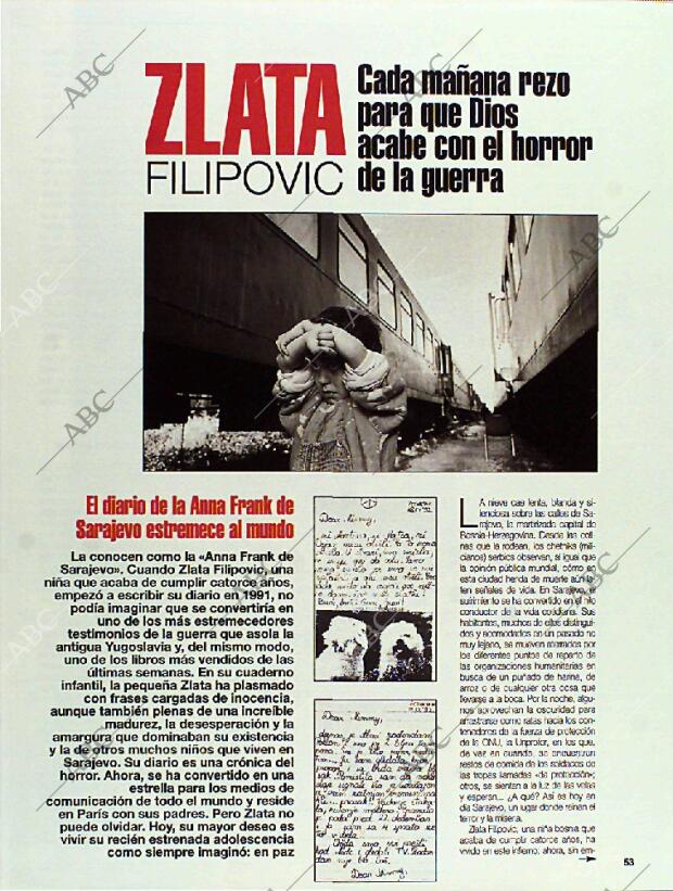 BLANCO Y NEGRO MADRID 13-03-1994 página 53