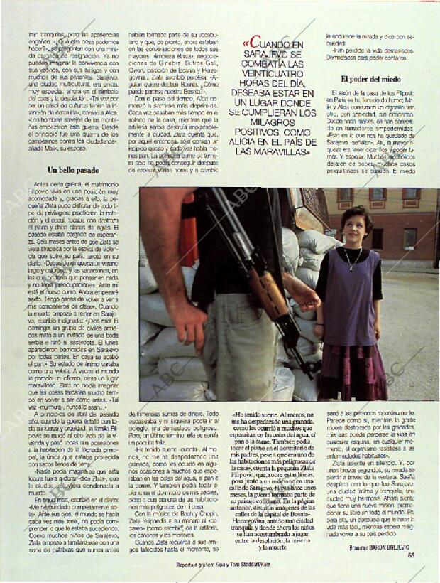 BLANCO Y NEGRO MADRID 13-03-1994 página 55