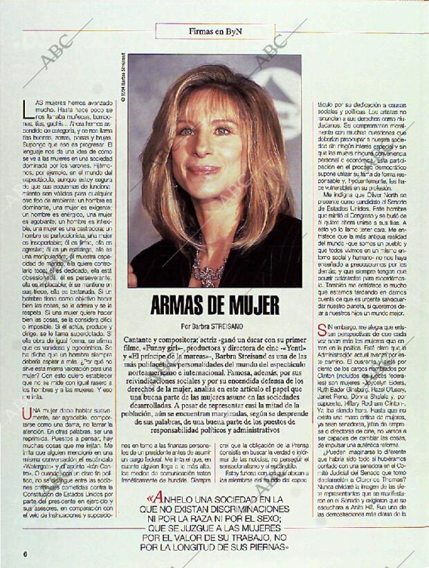 BLANCO Y NEGRO MADRID 13-03-1994 página 6