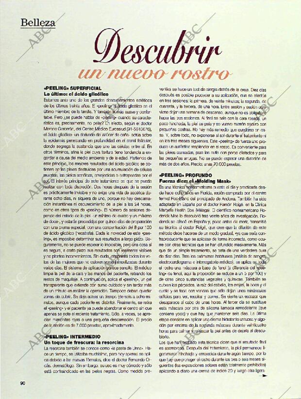 BLANCO Y NEGRO MADRID 13-03-1994 página 90