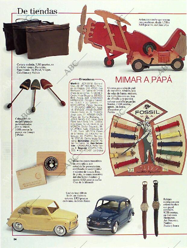 BLANCO Y NEGRO MADRID 13-03-1994 página 94