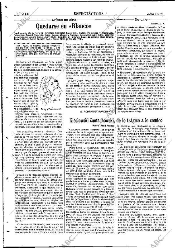 ABC MADRID 14-03-1994 página 102