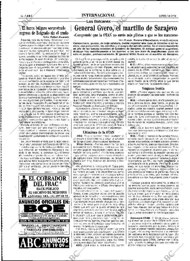 ABC MADRID 14-03-1994 página 32