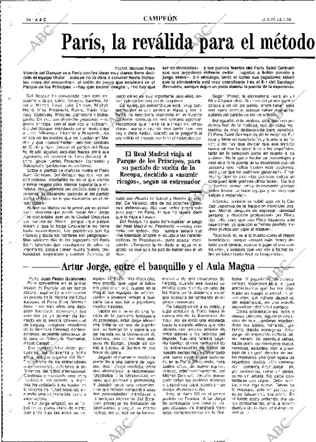 ABC MADRID 14-03-1994 página 84