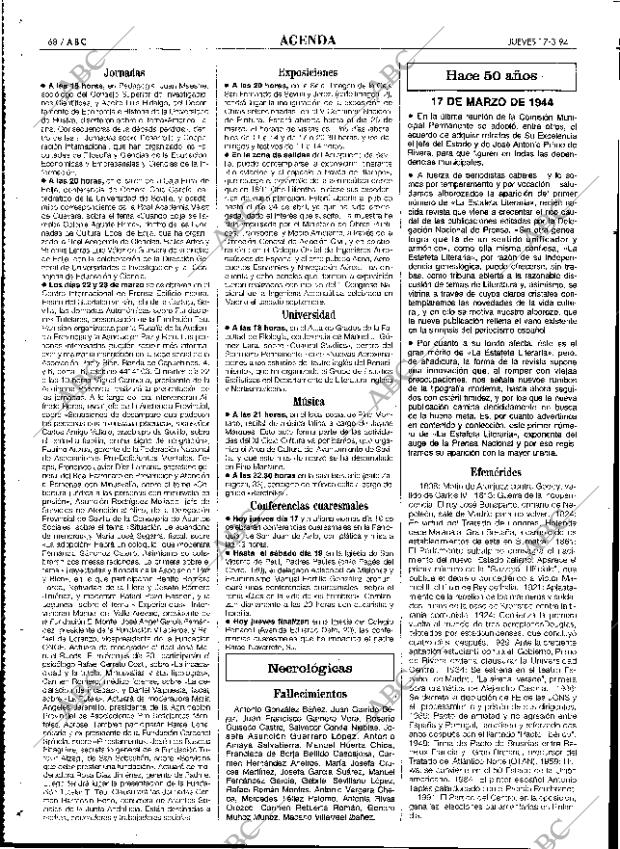 ABC SEVILLA 17-03-1994 página 68