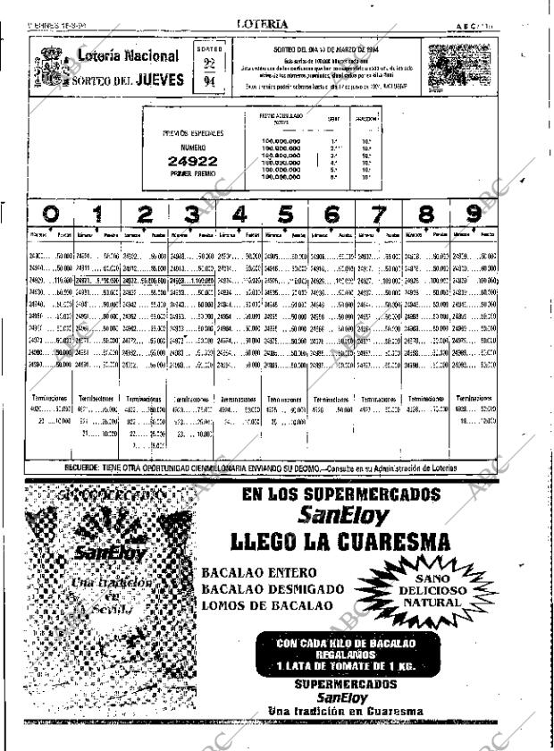 ABC SEVILLA 18-03-1994 página 115