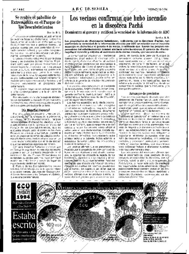 ABC SEVILLA 18-03-1994 página 60