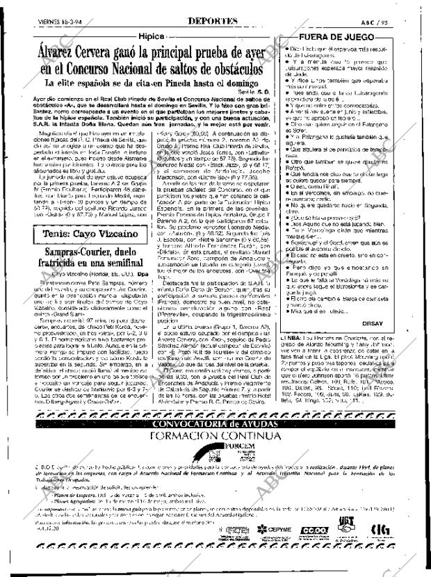 ABC SEVILLA 18-03-1994 página 95