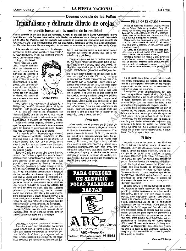 ABC SEVILLA 20-03-1994 página 105