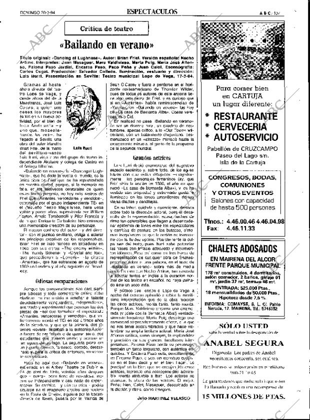 ABC SEVILLA 20-03-1994 página 107