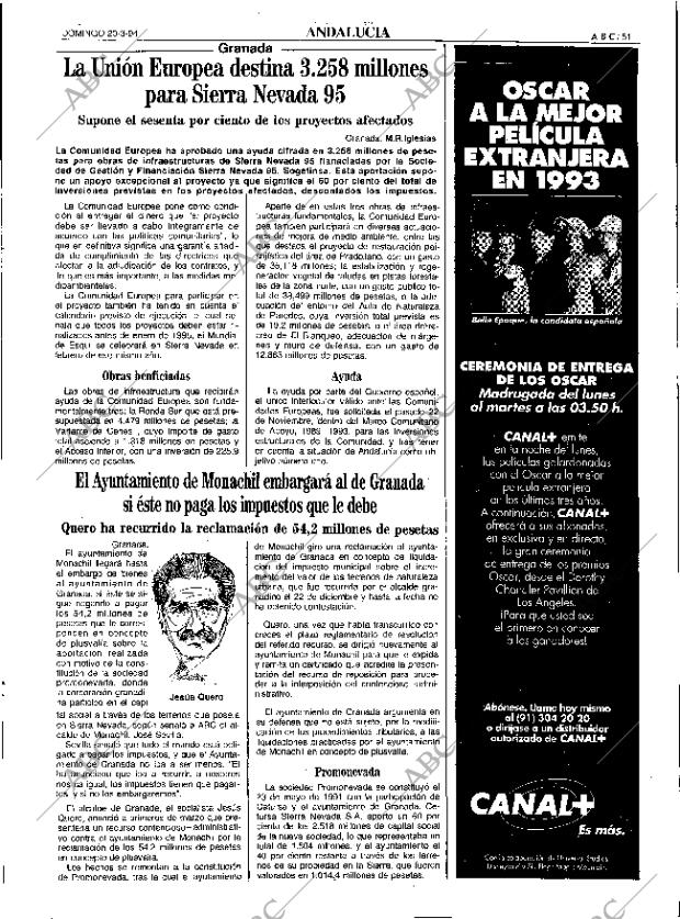 ABC SEVILLA 20-03-1994 página 51