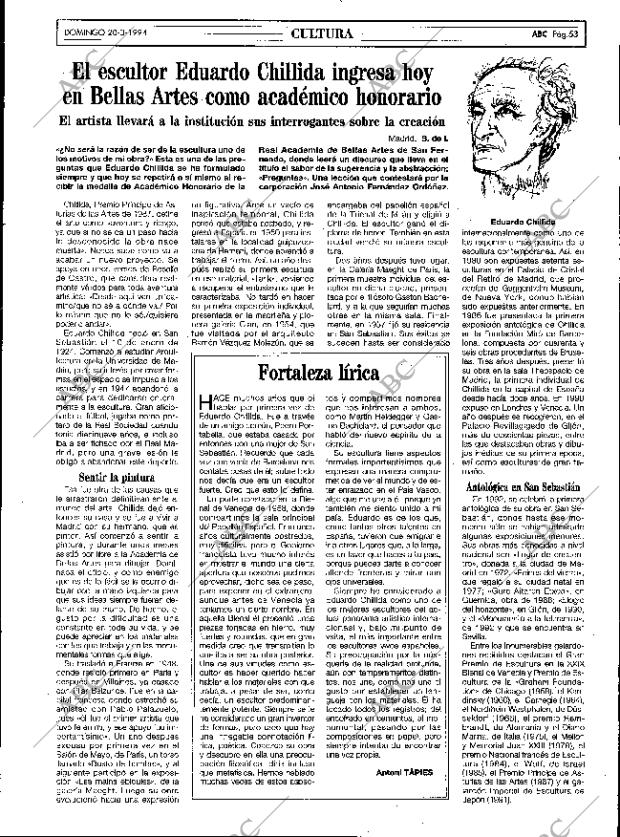 ABC SEVILLA 20-03-1994 página 53