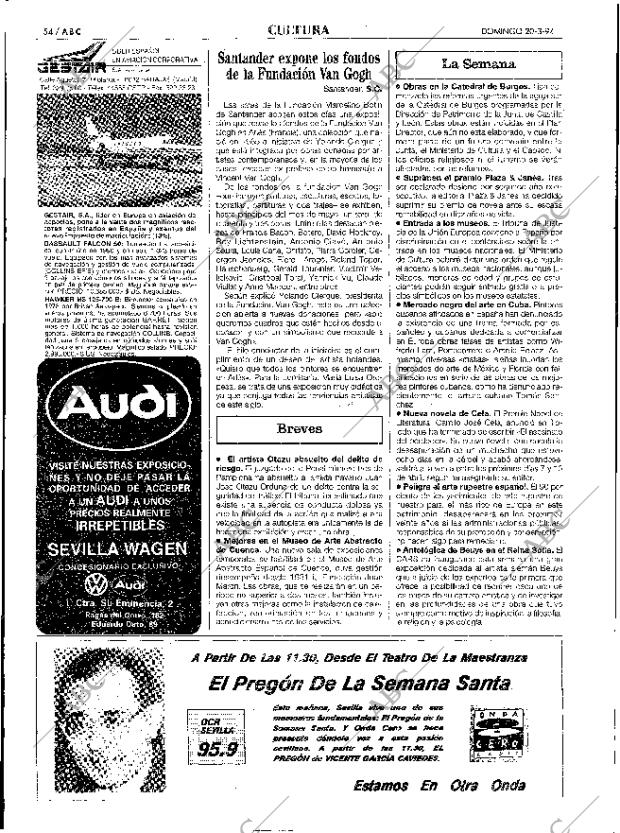 ABC SEVILLA 20-03-1994 página 54