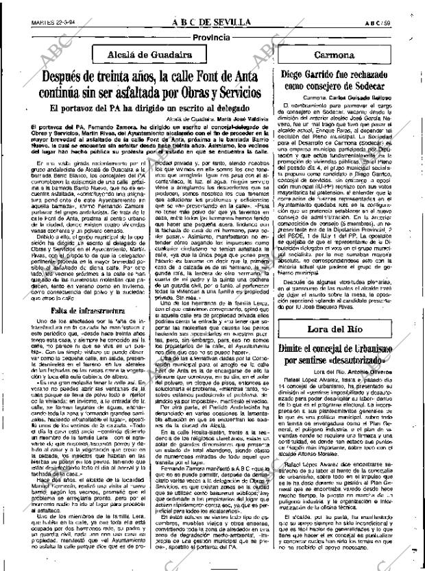 ABC SEVILLA 22-03-1994 página 59