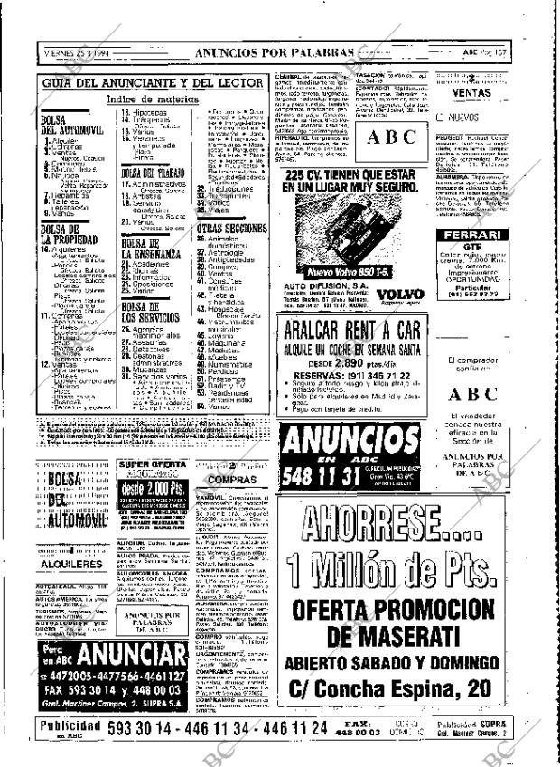 ABC MADRID 25-03-1994 página 107