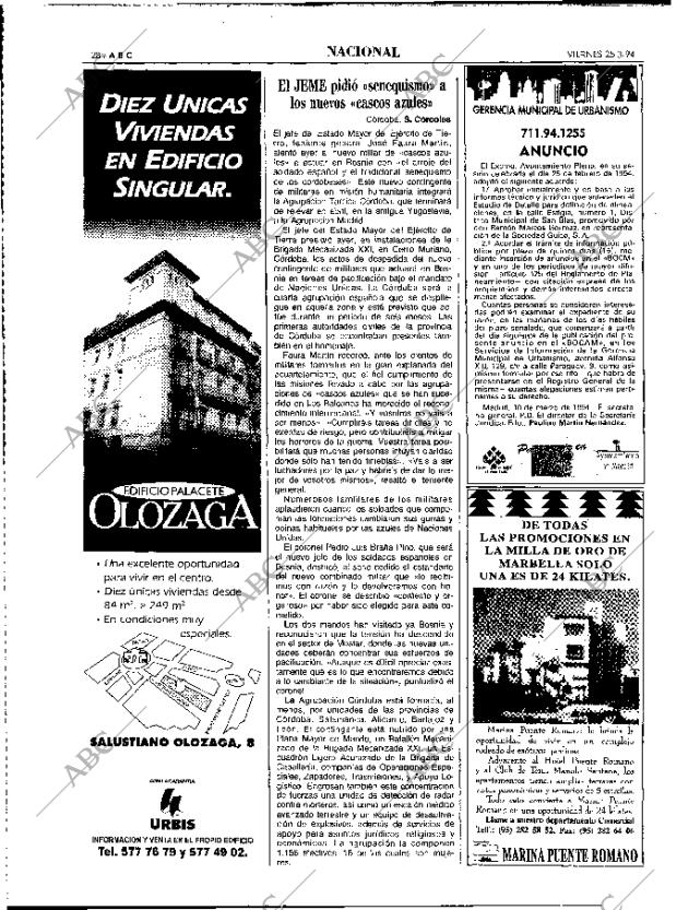 ABC MADRID 25-03-1994 página 28