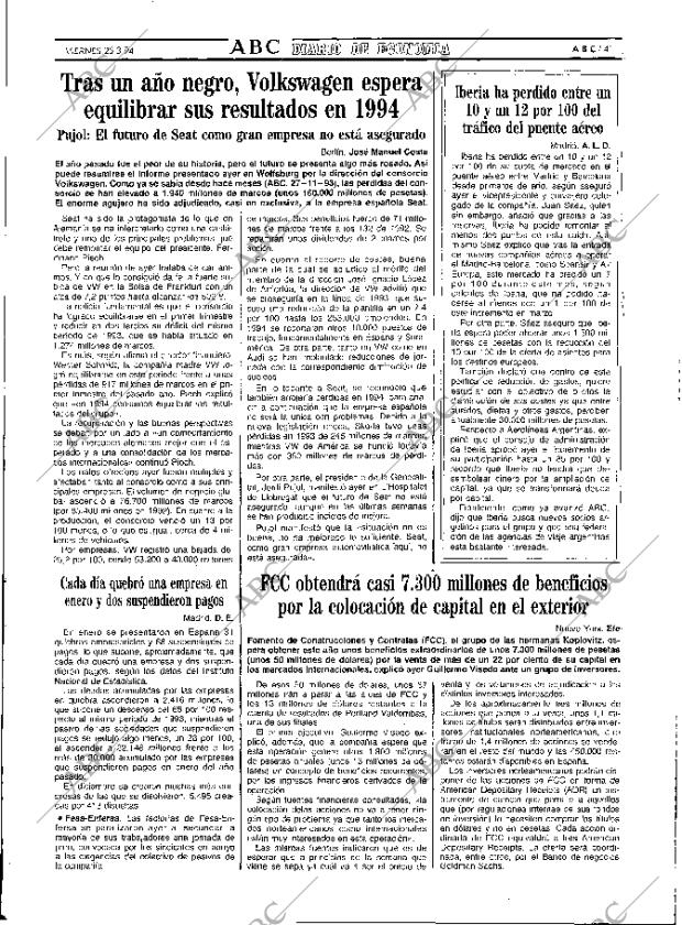 ABC MADRID 25-03-1994 página 41