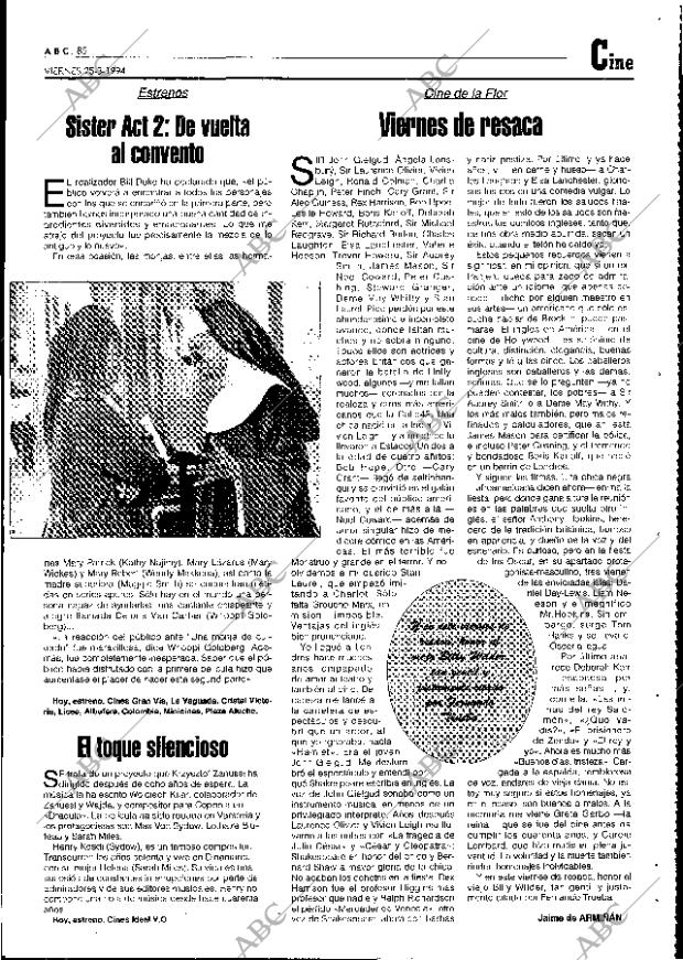 ABC MADRID 25-03-1994 página 85