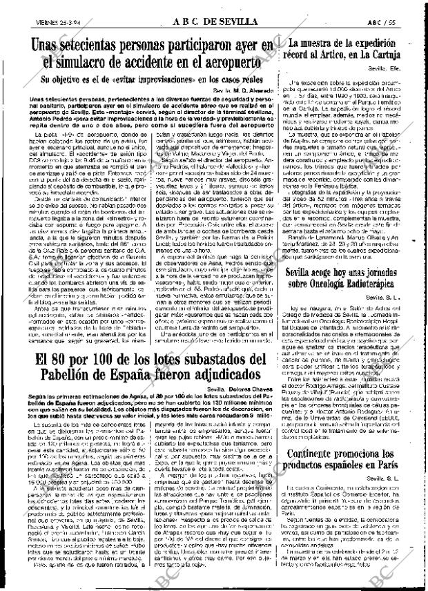 ABC SEVILLA 25-03-1994 página 55