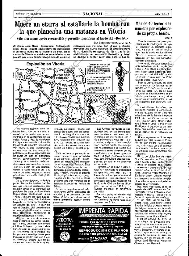 ABC MADRID 30-03-1994 página 21