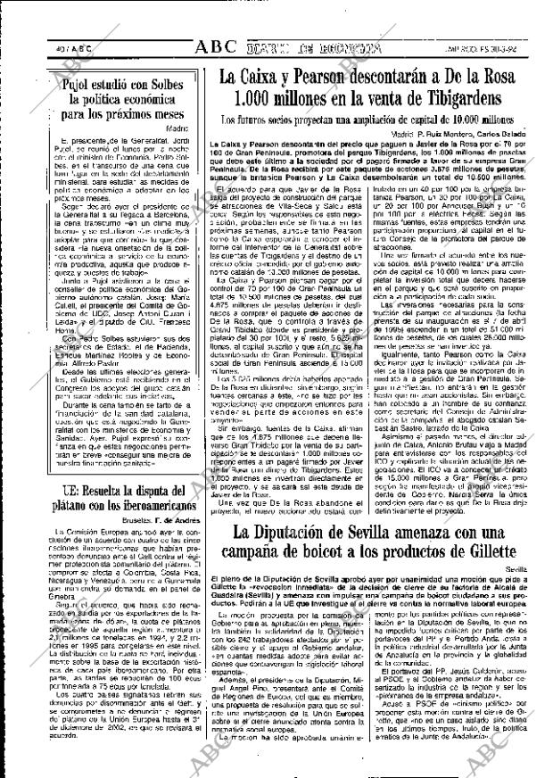 ABC MADRID 30-03-1994 página 40