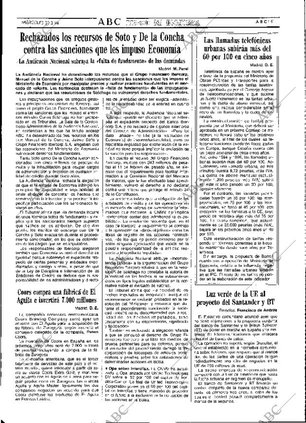 ABC MADRID 30-03-1994 página 41