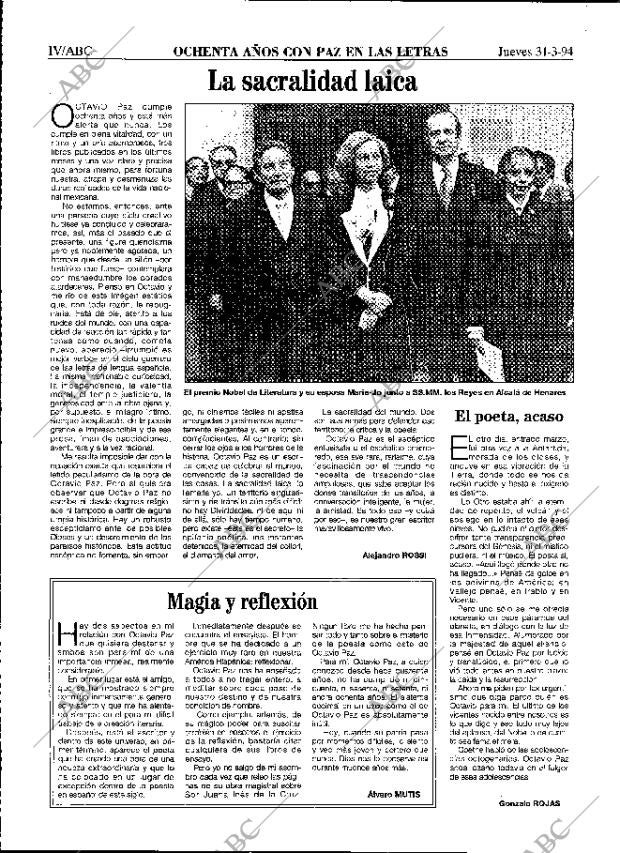 ABC MADRID 31-03-1994 página 36