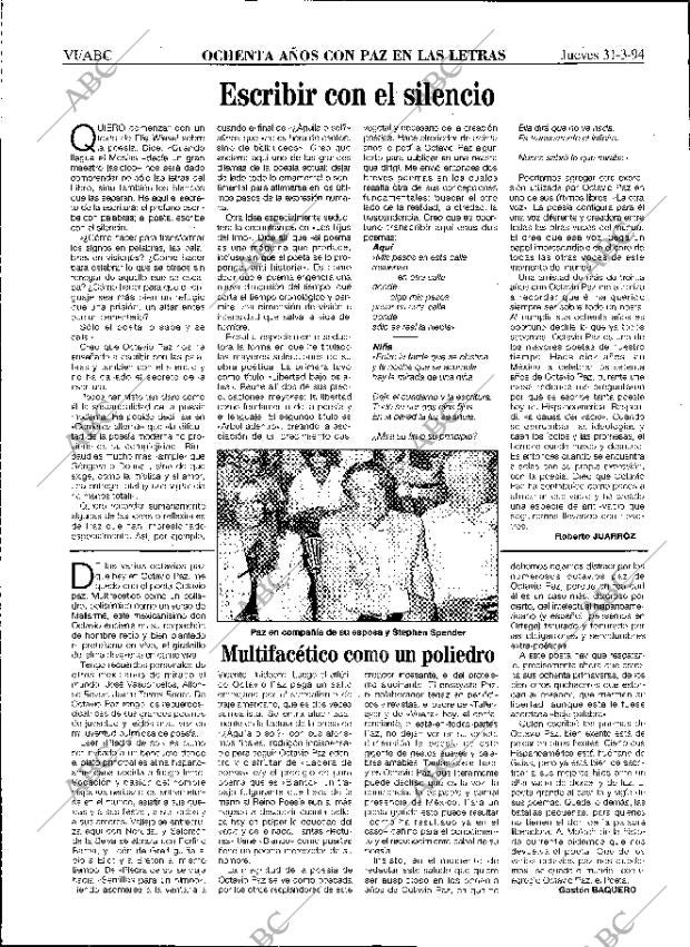 ABC MADRID 31-03-1994 página 38