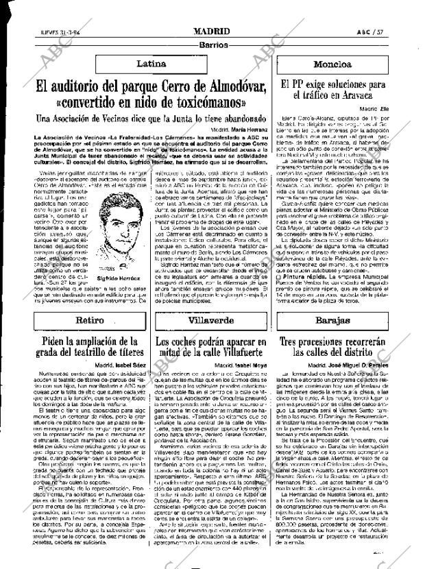 ABC MADRID 31-03-1994 página 57