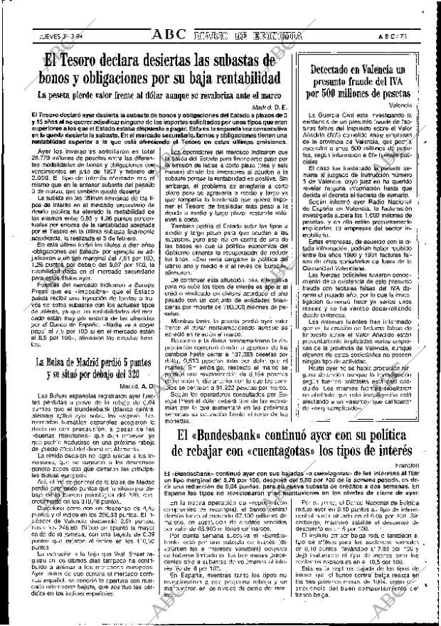 ABC MADRID 31-03-1994 página 73