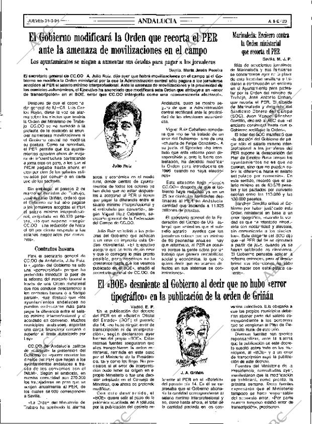 ABC SEVILLA 31-03-1994 página 29