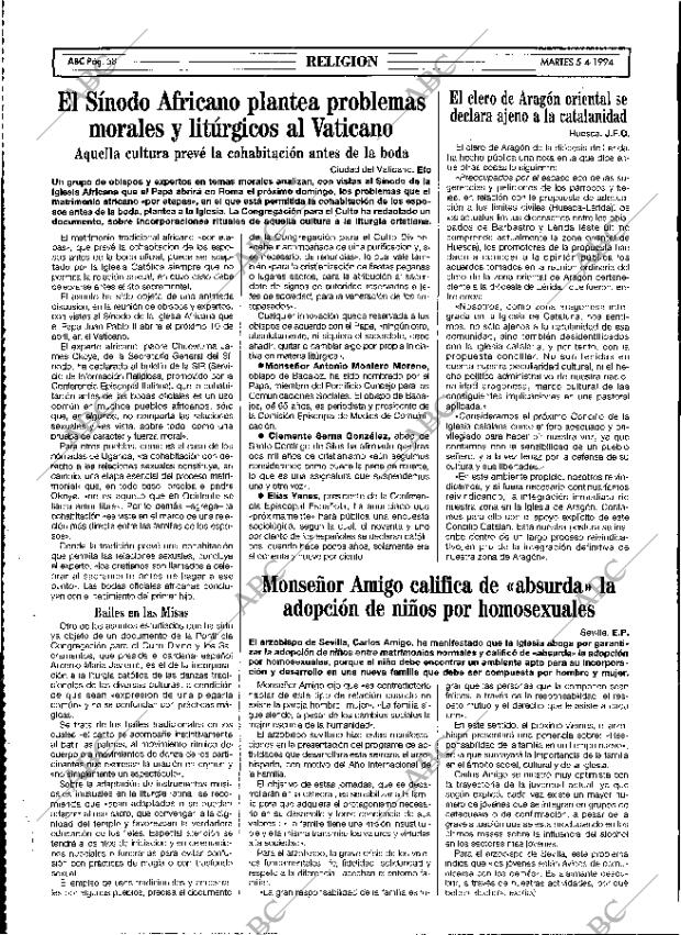 ABC MADRID 05-04-1994 página 58