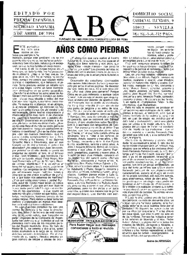 ABC SEVILLA 05-04-1994 página 3