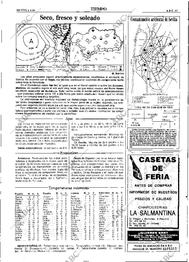 ABC SEVILLA 05-04-1994 página 67