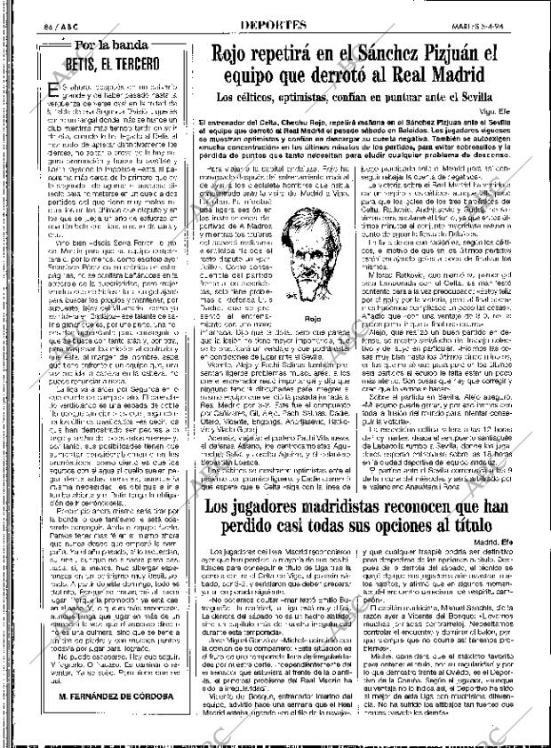 ABC SEVILLA 05-04-1994 página 86