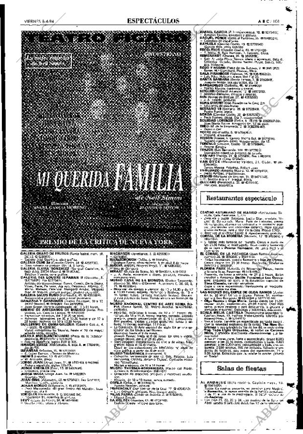 ABC MADRID 08-04-1994 página 101