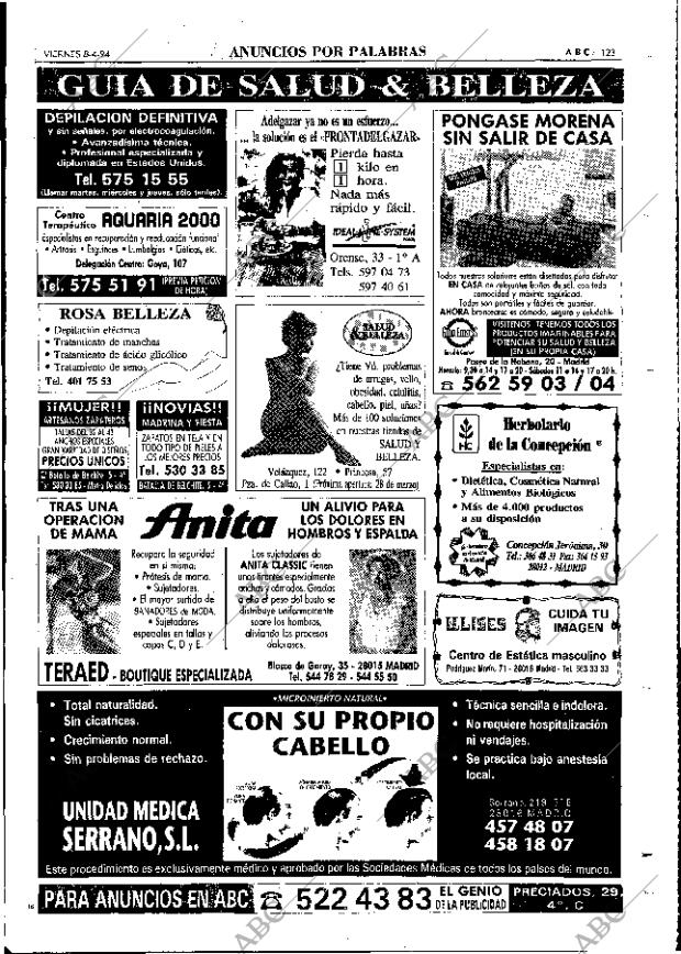 ABC MADRID 08-04-1994 página 123