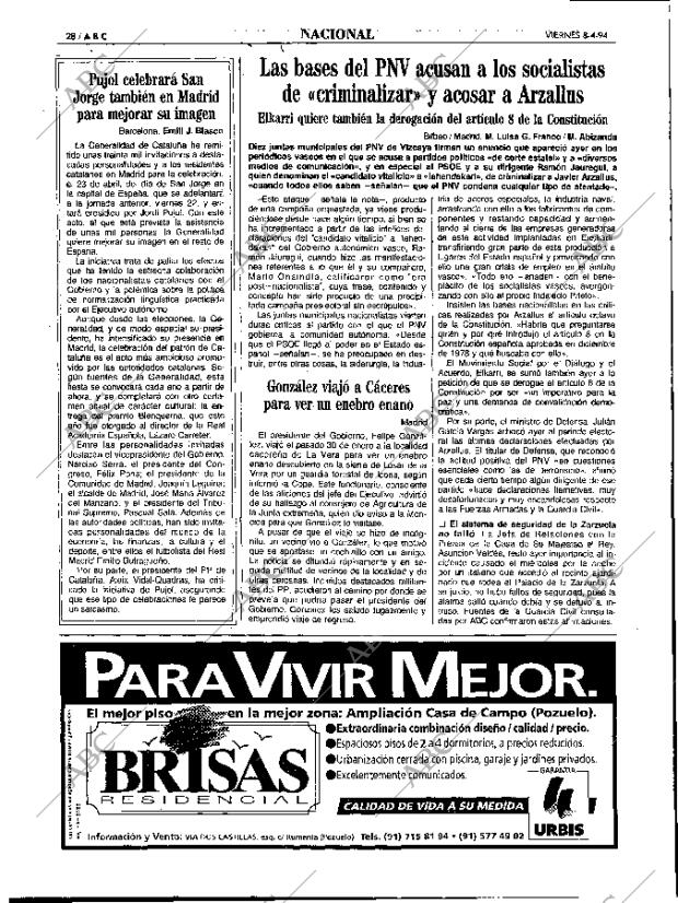 ABC MADRID 08-04-1994 página 28