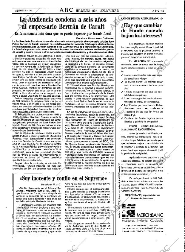 ABC MADRID 08-04-1994 página 43